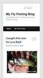 Mobile Screenshot of flyfishing.andyschwarz.com