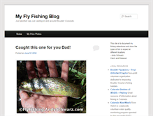 Tablet Screenshot of flyfishing.andyschwarz.com